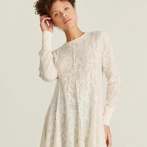 Free People Coffee In The Morning Tunic Top